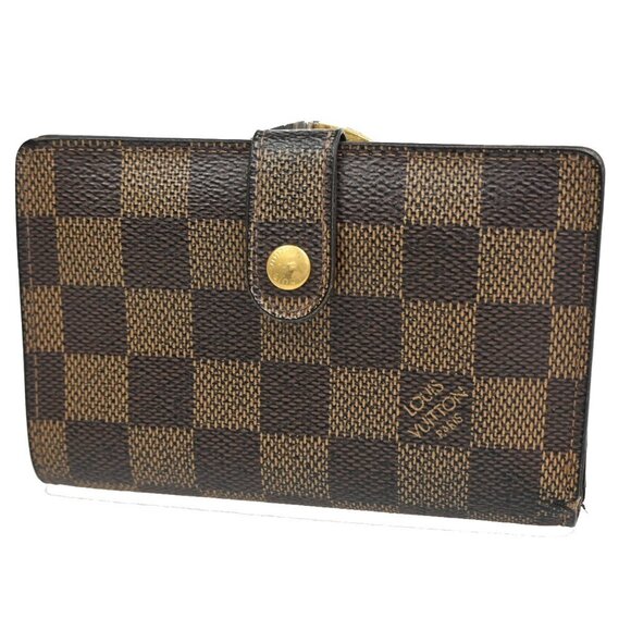 LOUIS VUITTON Portmonnais Viennese Bifold Wallet Damier Brown N61674 - Picture 1 of 16
